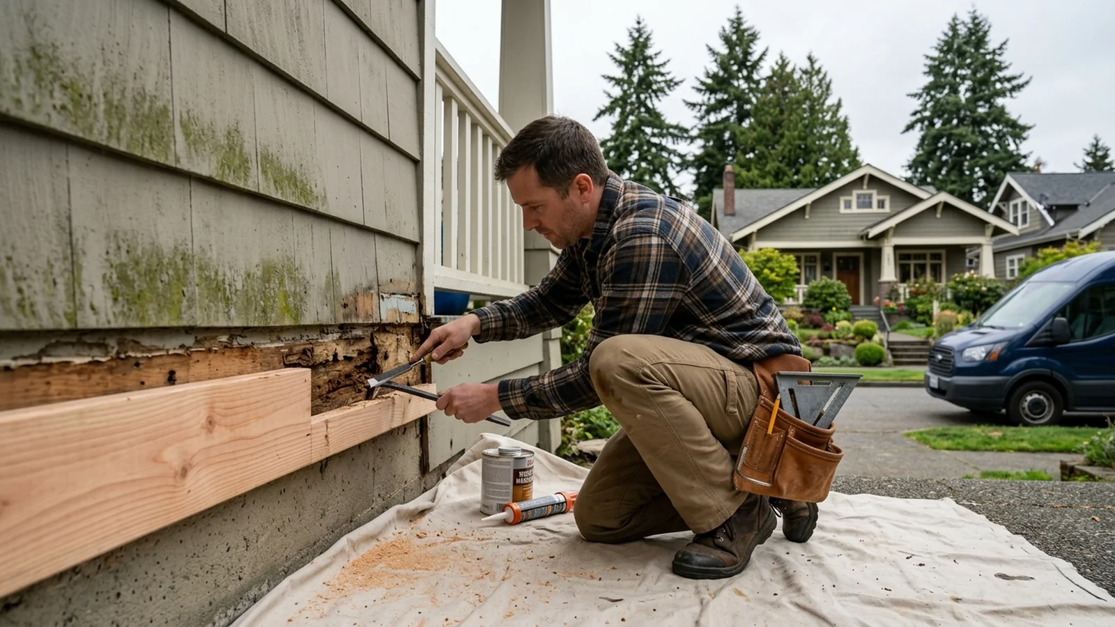 Wood Rot & Dry Rot Repair professional in Seattle
