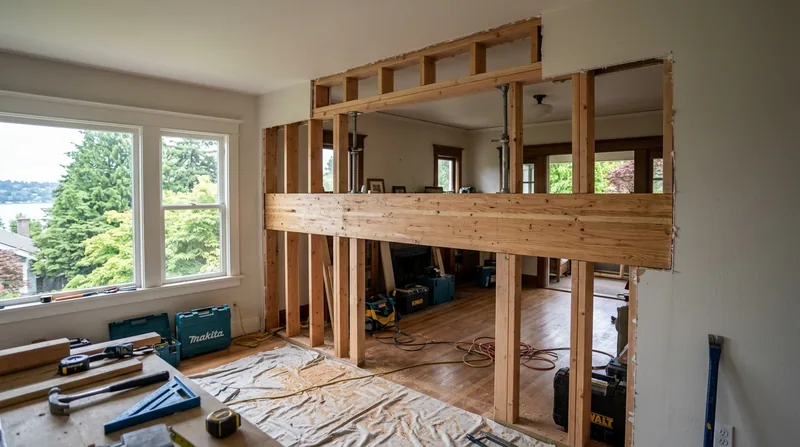Beam Replacement & Load-Bearing Wall Removal Seattle